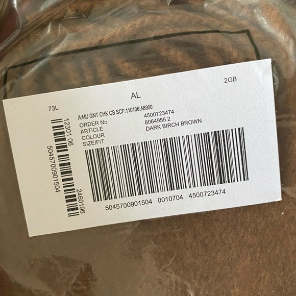 NEW Large Burberry Cashmere Scarf (O/S) - Picture 3 of 5